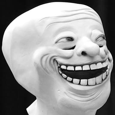 Trollface is back in the replies
